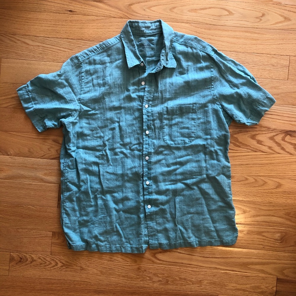 Tasso Elba Linen Shirt